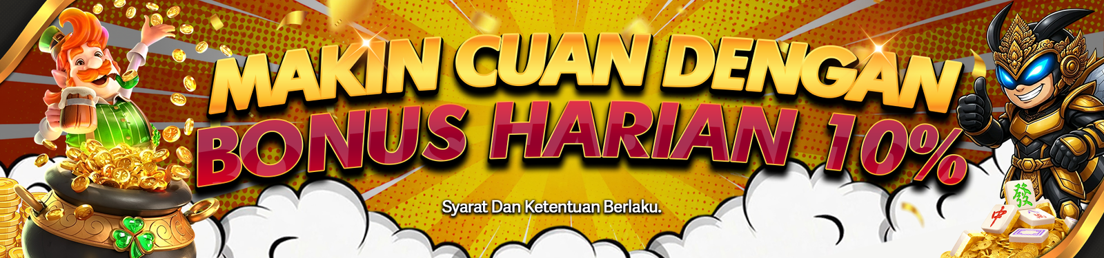 BONUS DEPOSIT HARIAN 10%